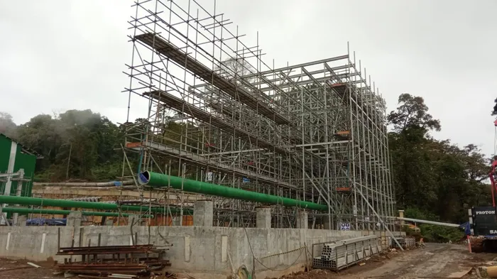 Salak 7 Development Project — Cooling Tower & FRP Pipe Installation