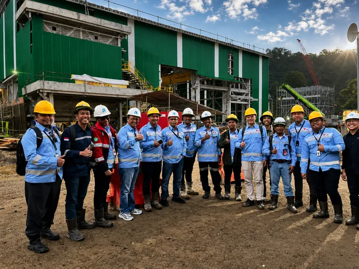 Amertec team on site